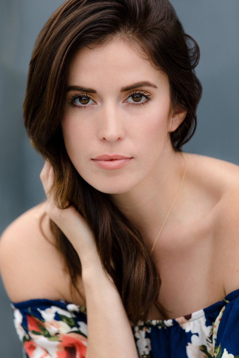 Close-up editorial personal branding portrait of an actress san diego personal branding photography by Siobhan Gazur Photography